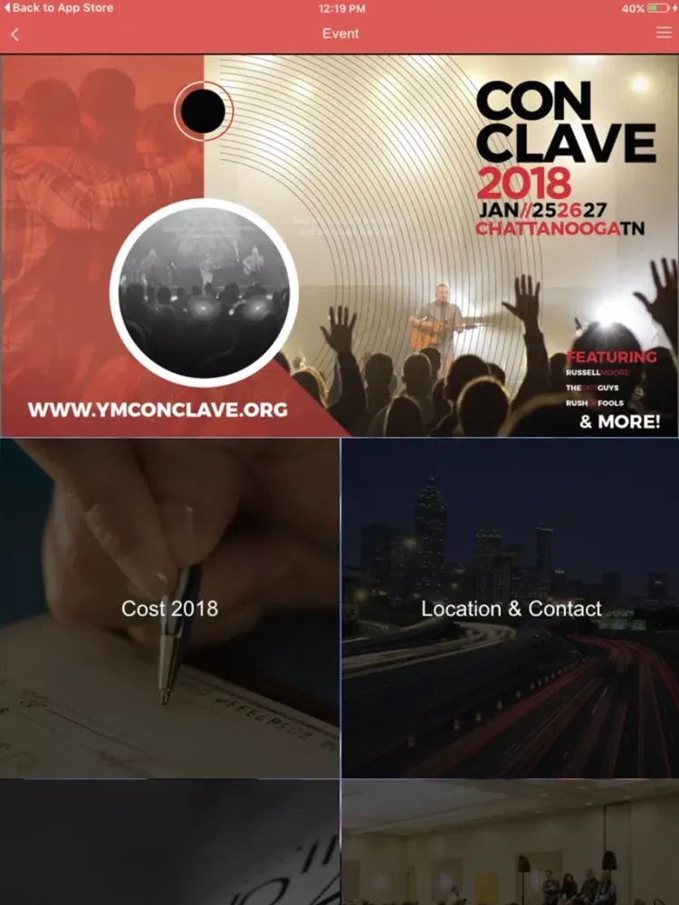 Скриншоты Youth Ministry Conclave iPad 