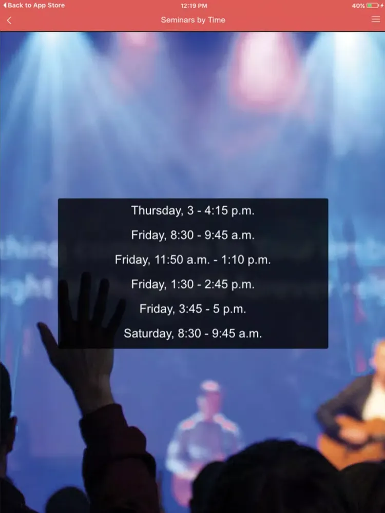 Скриншоты Youth Ministry Conclave iPad 