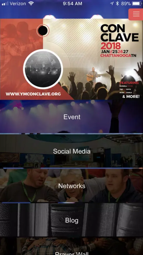 Скриншоты Youth Ministry Conclave