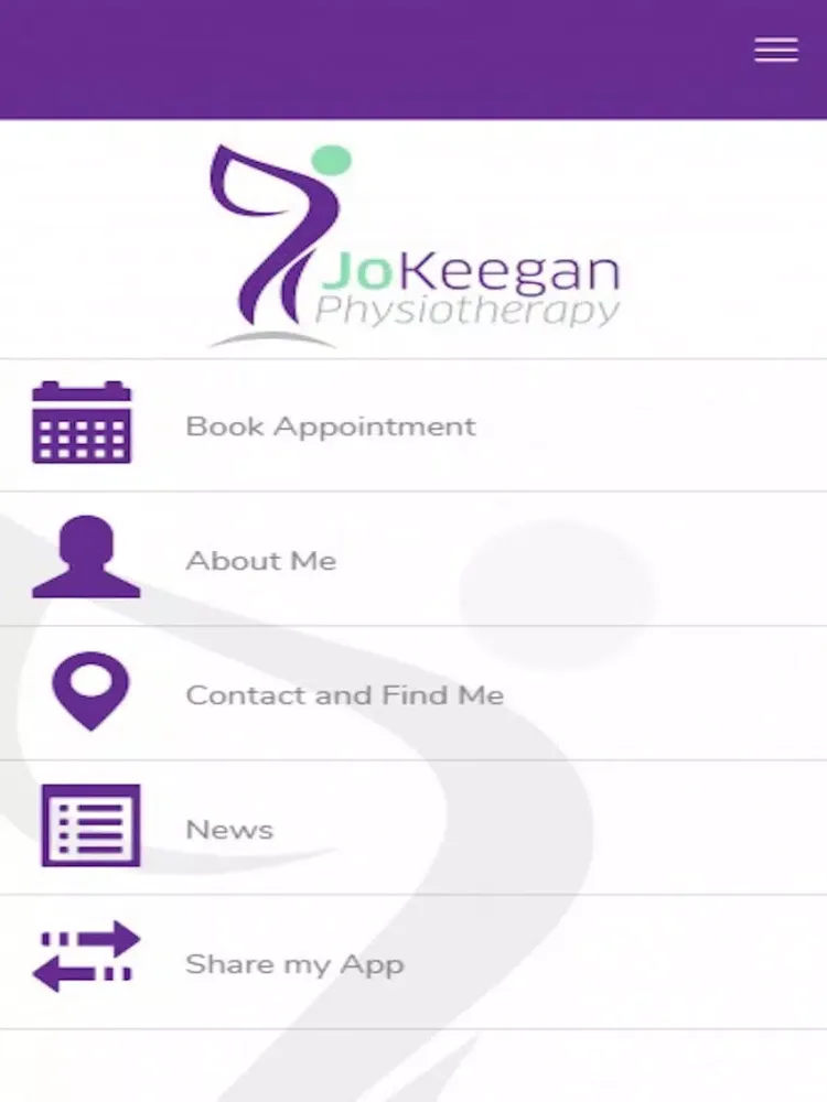 Zrzuty ekranu Jo Keegan Physio iPad 