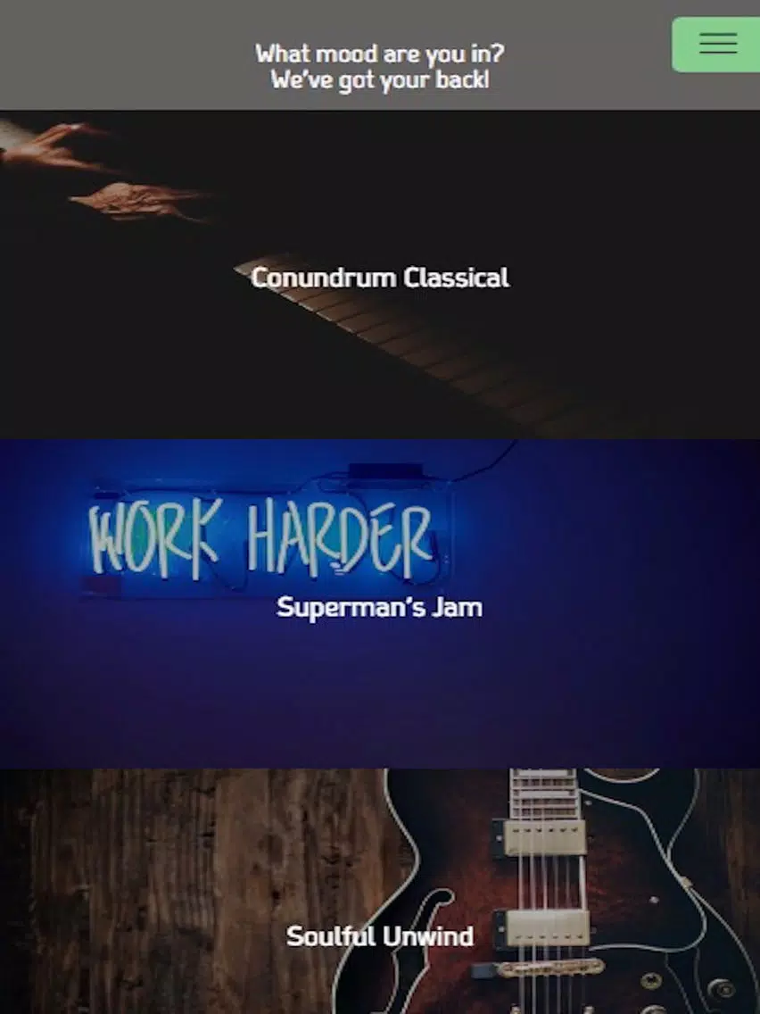 TGR Music iPad  스크린샷