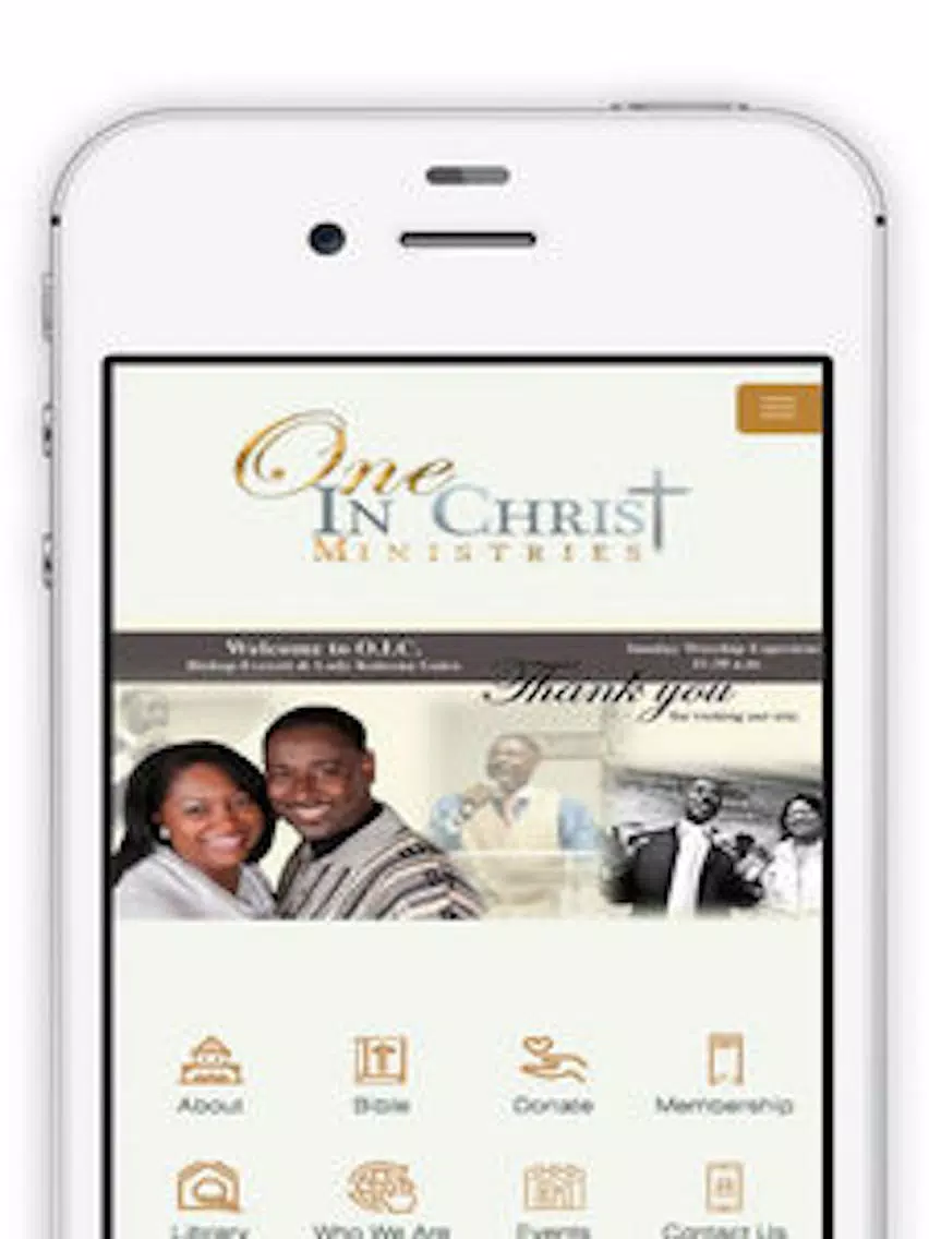 One In Christ App iPad  Screenshots