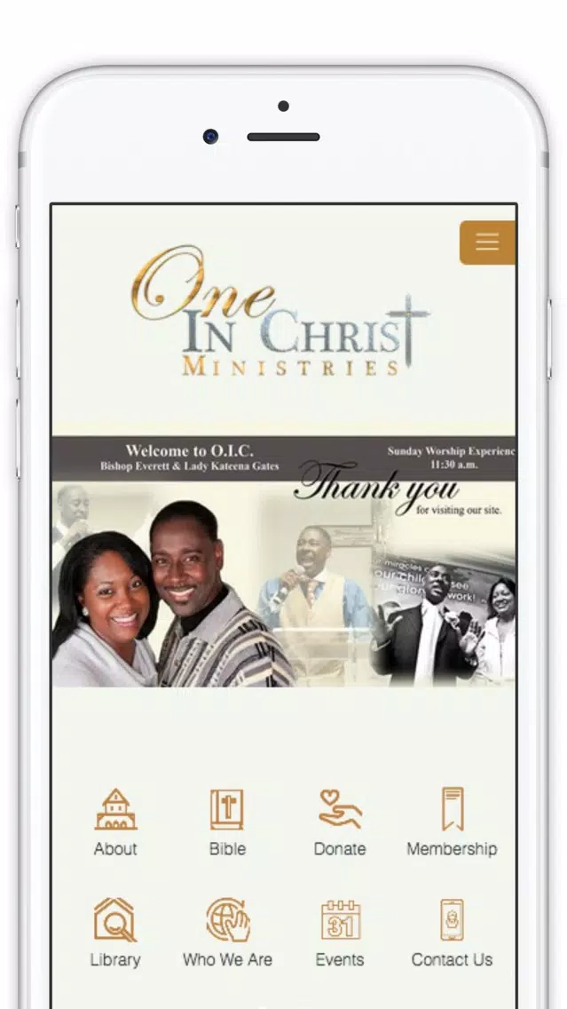 One In Christ App Screenshots