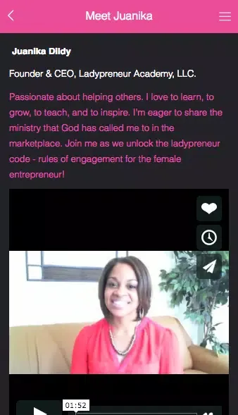Ladypreneur سکرین شاٹس