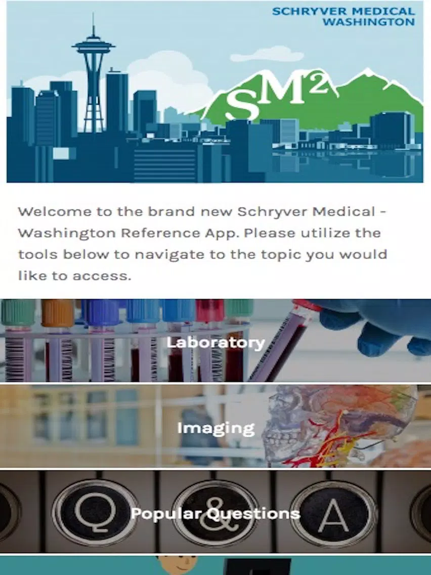 Schryver Medical Washington Reference App iPad 应用截图