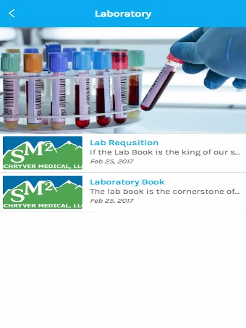 Schryver Medical Washington Reference App iPad 应用截图
