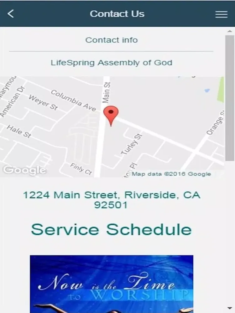 Capturas de tela do LifeSpring AG Riverside iPad 