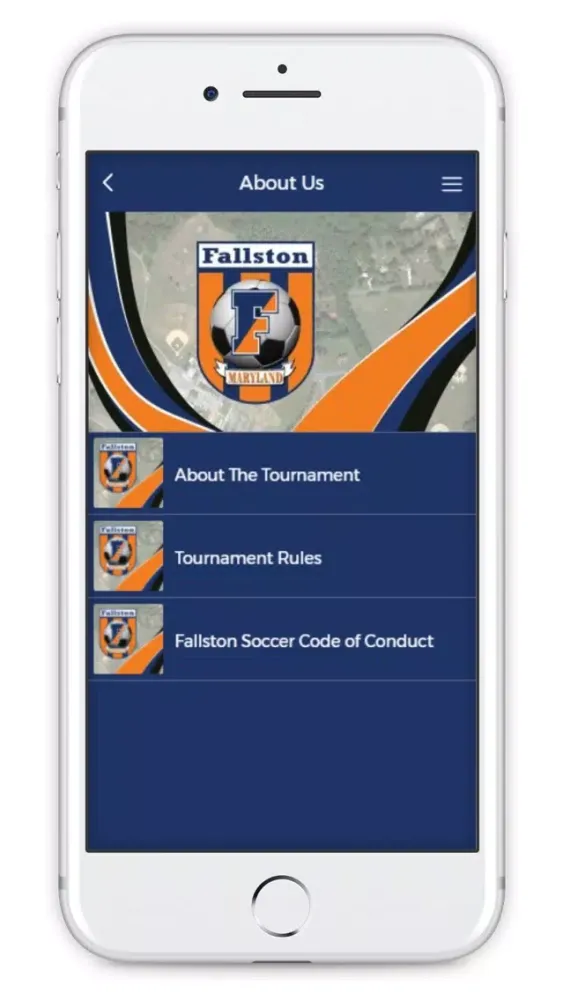 Tangkapan skrin Fallston Soccer