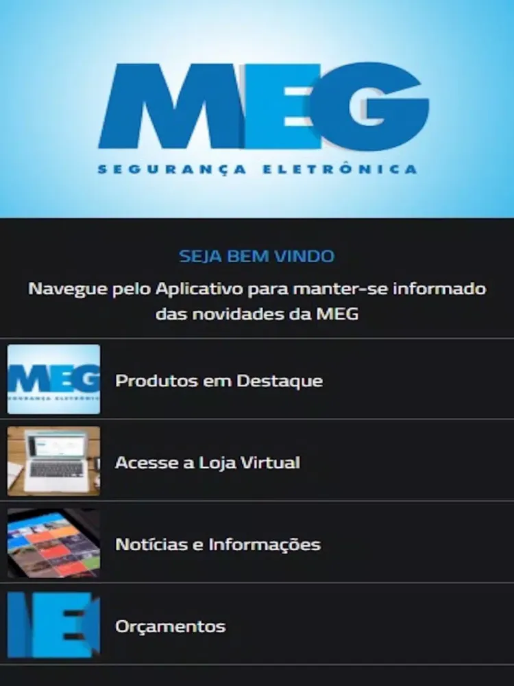 MEG Segurança Eletrônica iPad  سکرین شاٹس