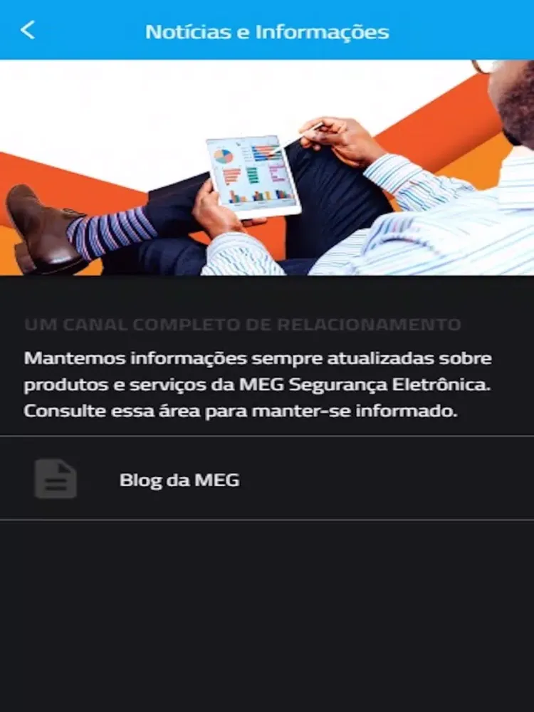 MEG Segurança Eletrônica iPad  سکرین شاٹس