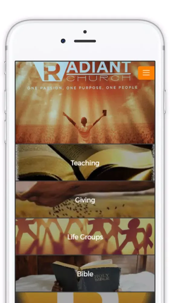 Скриншоты Radiant Church Charlotte App