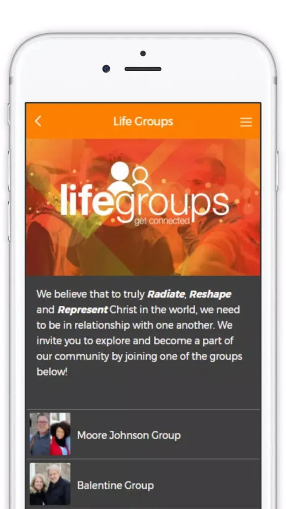 Скриншоты Radiant Church Charlotte App