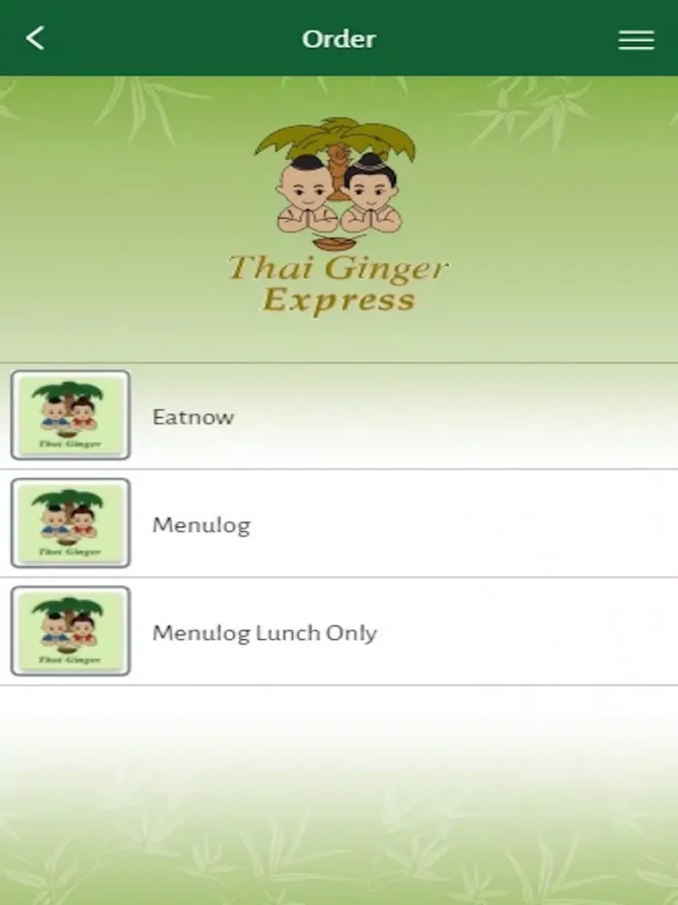 Thai Ginger Express iPad  স্ক্রিনশট