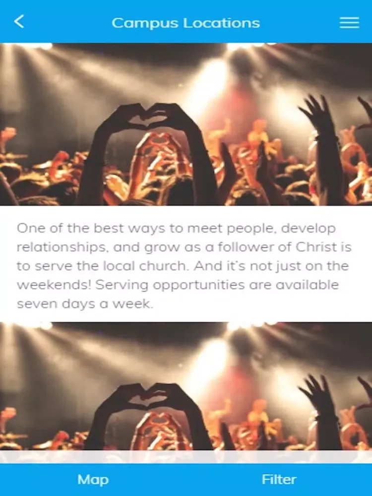 صور Applaud Church App iPad 