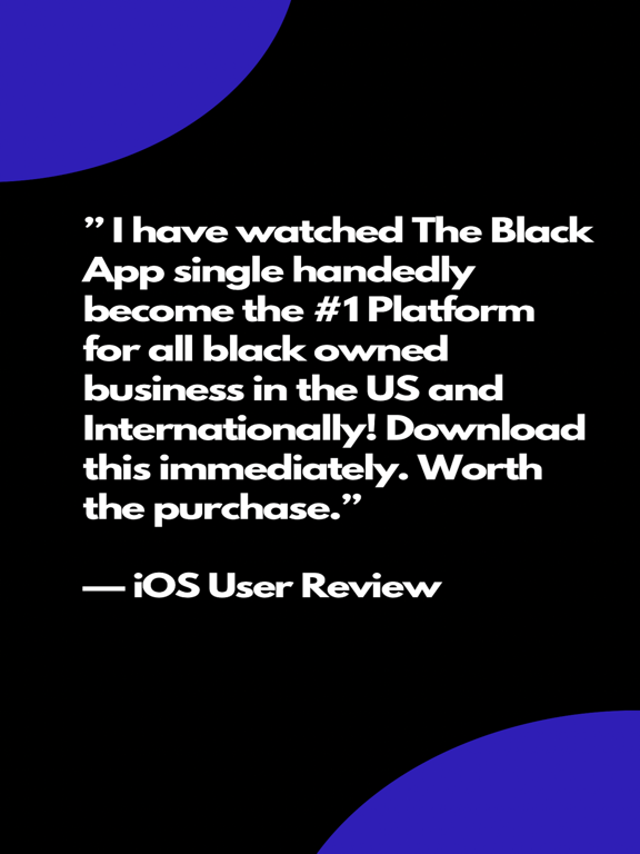 The Official Black App iPad 應用截圖