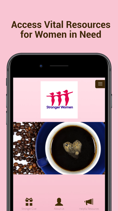 Captures d'écran de The Stronger Than Espresso App