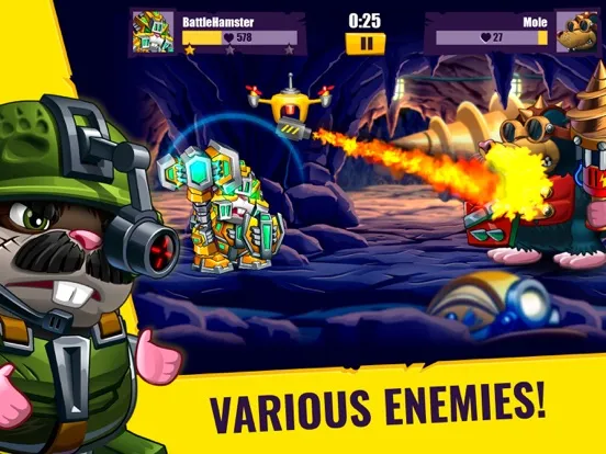 Fighting Hamsters: PvP Game iPad  স্ক্রিনশট