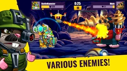 Fighting Hamsters: PvP Game স্ক্রিনশট