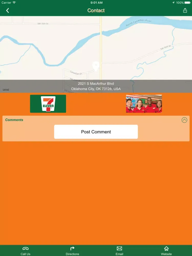 تصاویر 7-Eleven Oklahoma iPad 