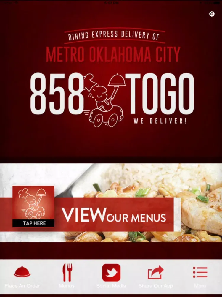 Скриншоты Dining Express 858-ToGo iPad 