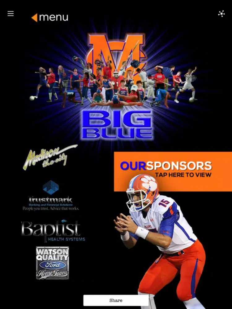 Madison Central Big Blue Club iPad  स्क्रीनशॉट