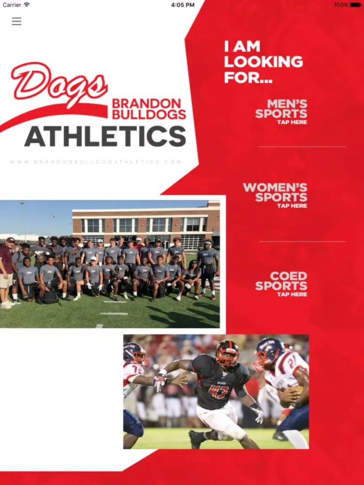 تصاویر Brandon Bulldogs iPad 