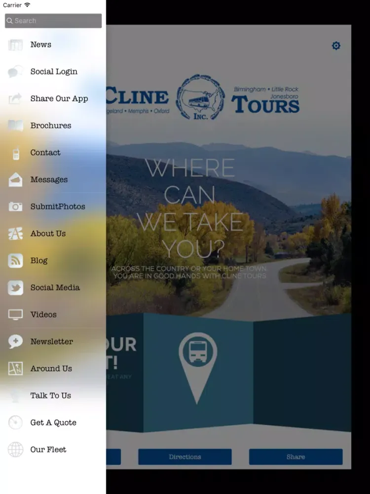 تصاویر Cline Tours iPad 