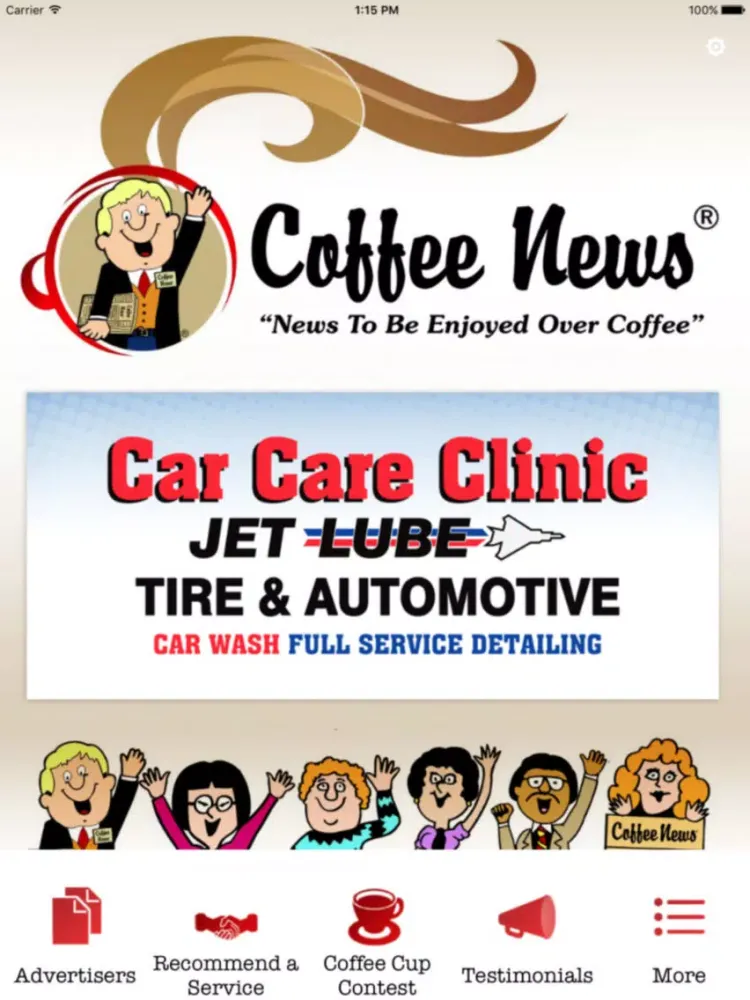 Pearl River Coffee News iPad 應用截圖