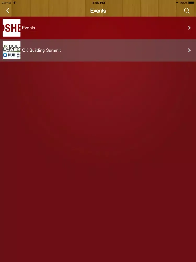 Oklahoma State Home Builders Association iPad  Screenshots