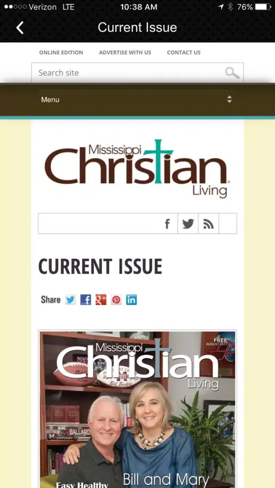 Mississippi Christian Living স্ক্রিনশট