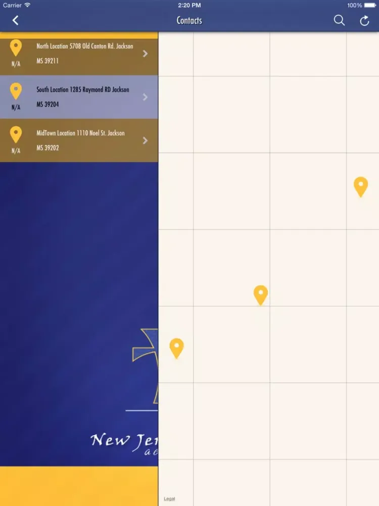 Capturas de pantalla de New Jerusalem Church iPad 