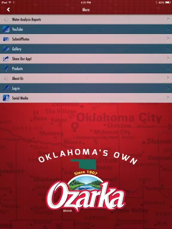 Скриншоты Ozarka iPad 