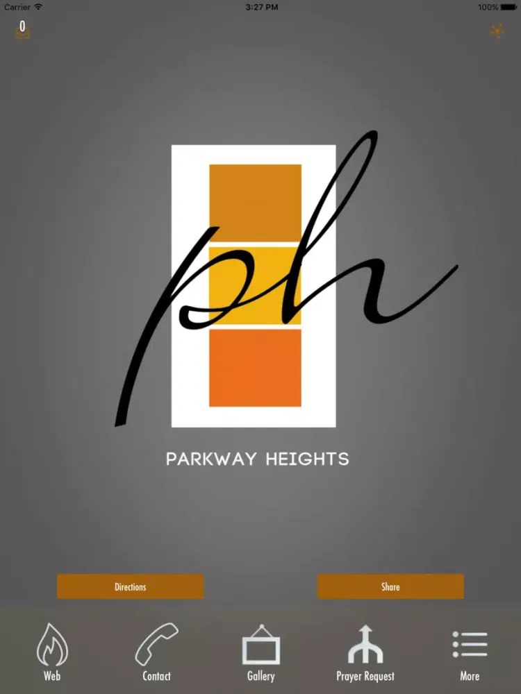 Скриншоты Parkway Heights UMC iPad 
