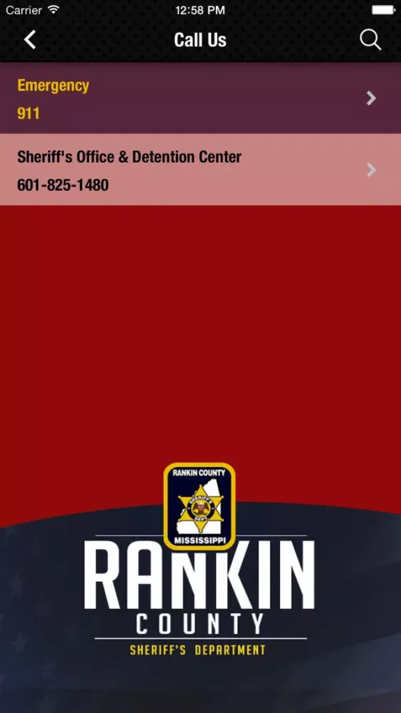 Скриншоты Rankin County Sheriff's Office