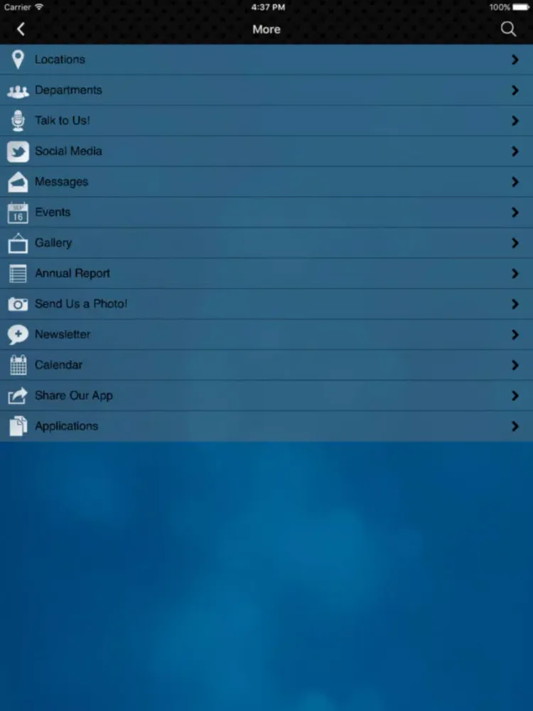 ภาพหน้าจอของ SMILE Community Action Agency iPad 