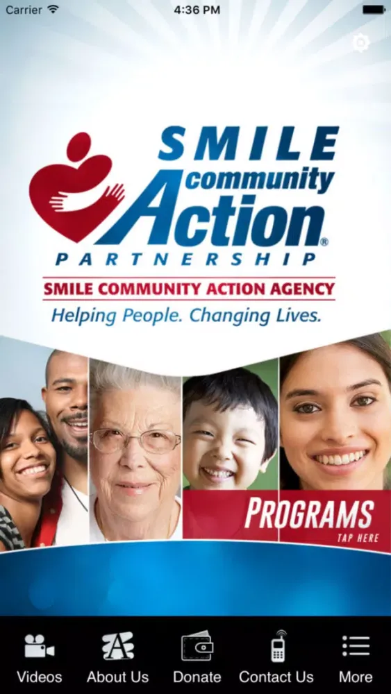 ภาพหน้าจอของ SMILE Community Action Agency