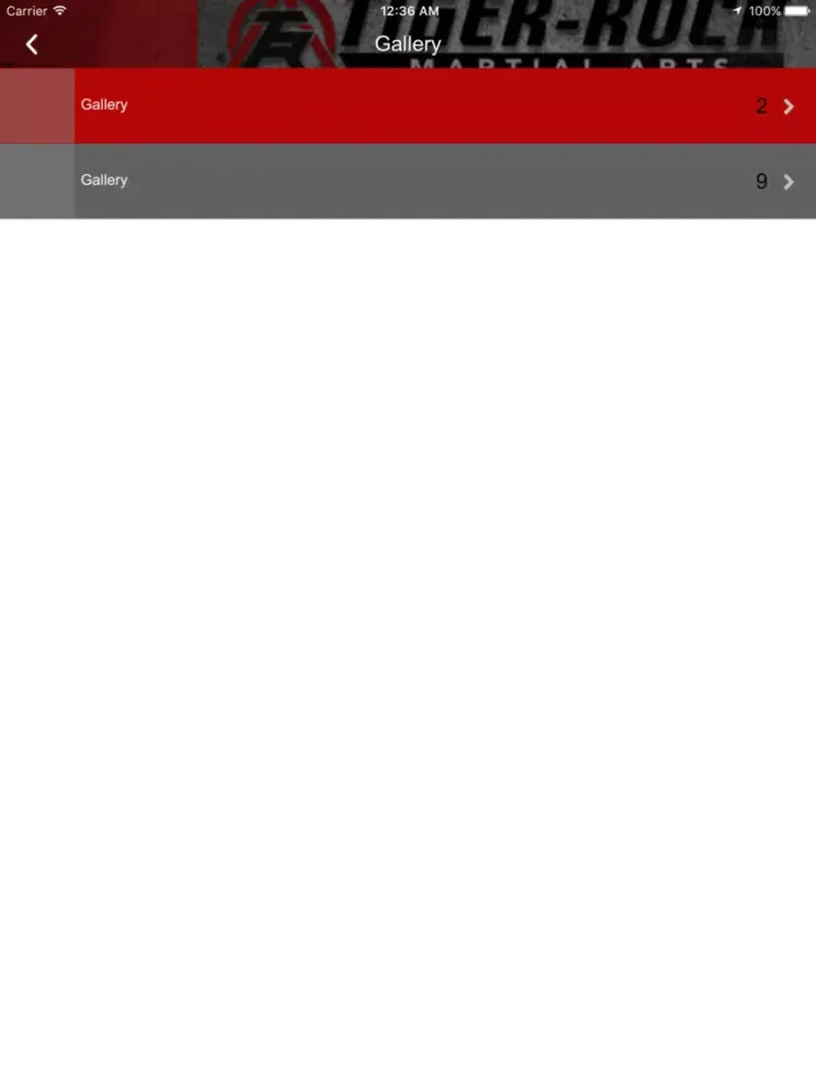 Bailey's Tiger Rock iPad 应用截图