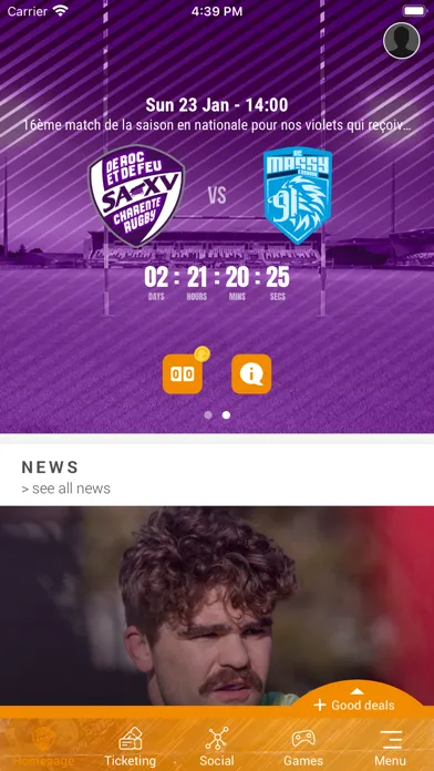 SA XV Charente Rugby Screenshots