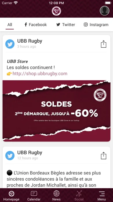UBB Rugby Screenshots