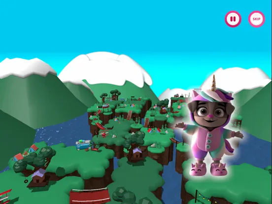 Unicorn Unicycle iPad  Screenshots