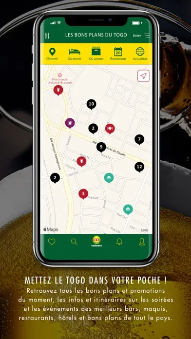 Captures d'écran de BB CONNECT