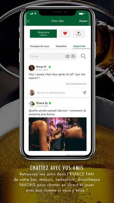 Captures d'écran de BB CONNECT