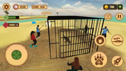 Crocodile Hungry Animal Games 스크린샷