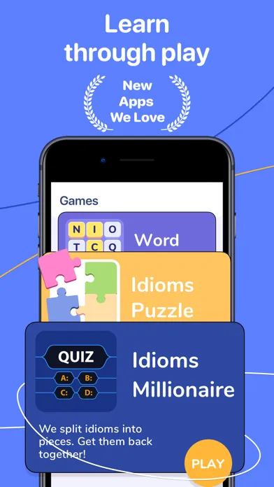 Captures d'écran de English language: Learn & Play