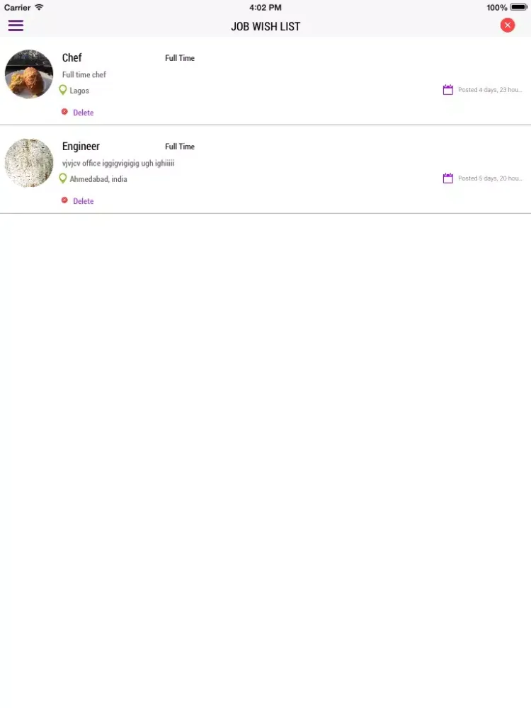 Naija Careers iPad  Screenshots