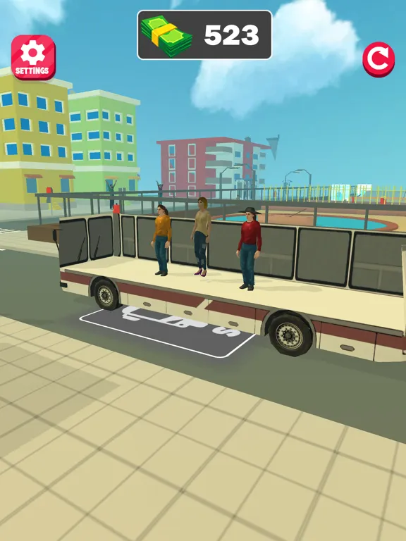 Ultimate Fun Park Simulator 3D iPad  Screenshots