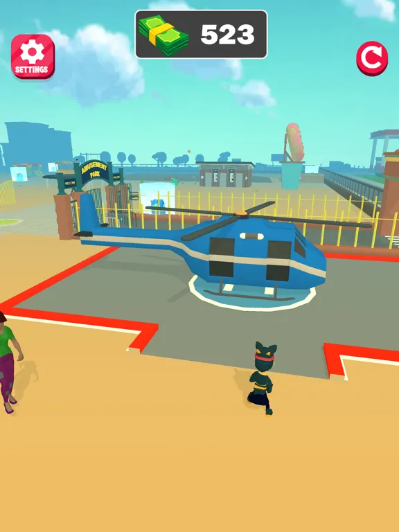 Ultimate Fun Park Simulator 3D iPad  Screenshots