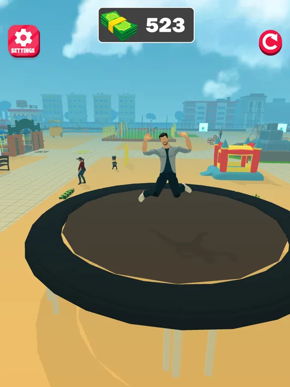 Ultimate Fun Park Simulator 3D iPad  Screenshots