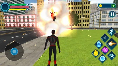 Amazing Flying Rope Hero 3D سکرین شاٹس