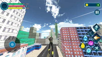Amazing Flying Rope Hero 3D سکرین شاٹس